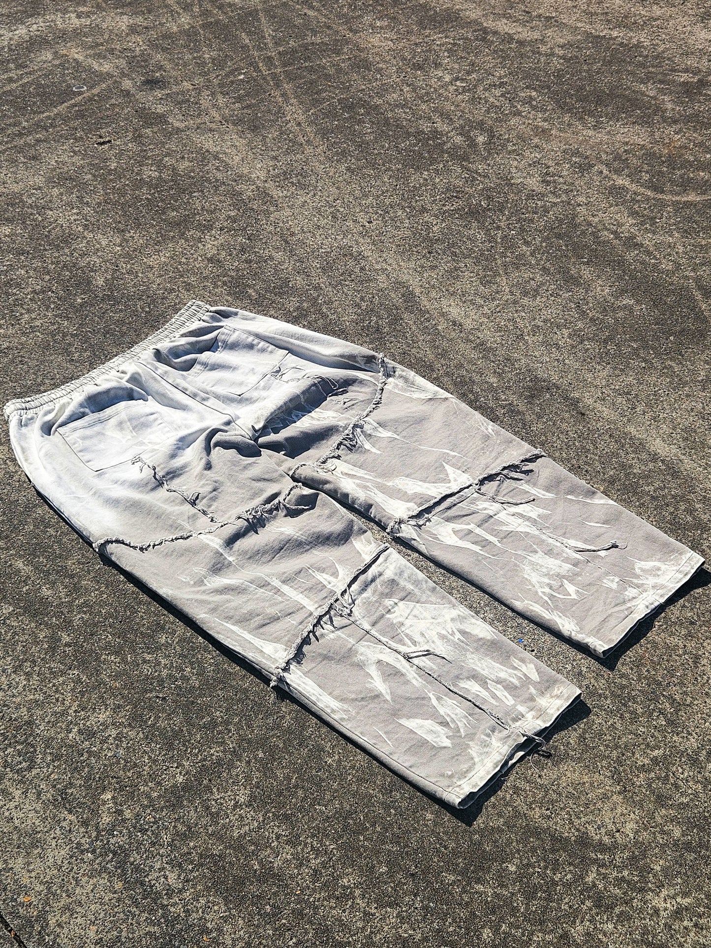 "RAVAGED" Baggy Pants